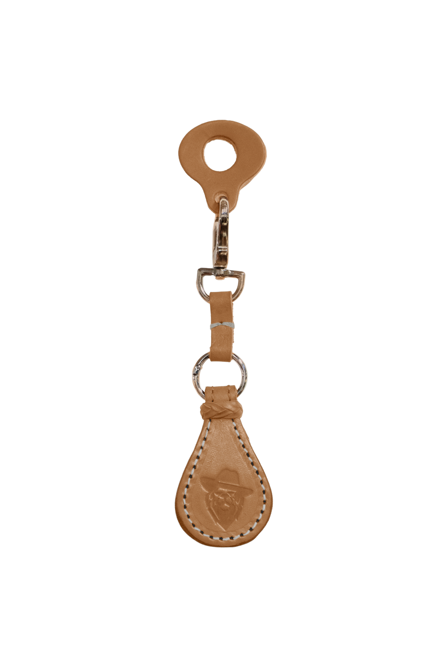 PORTASOMBRERO CUERO CAMEL